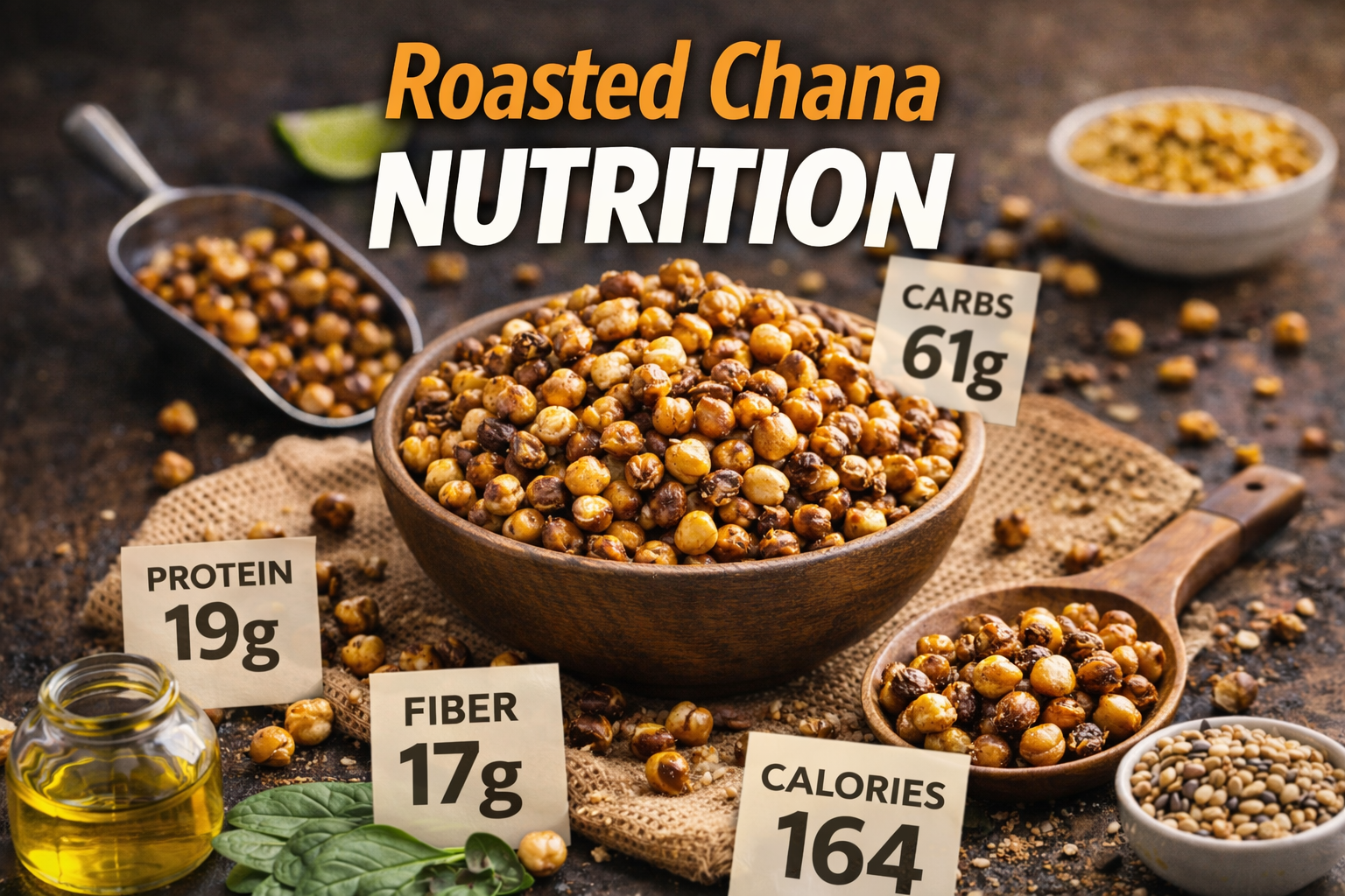 roasted chana nutrition