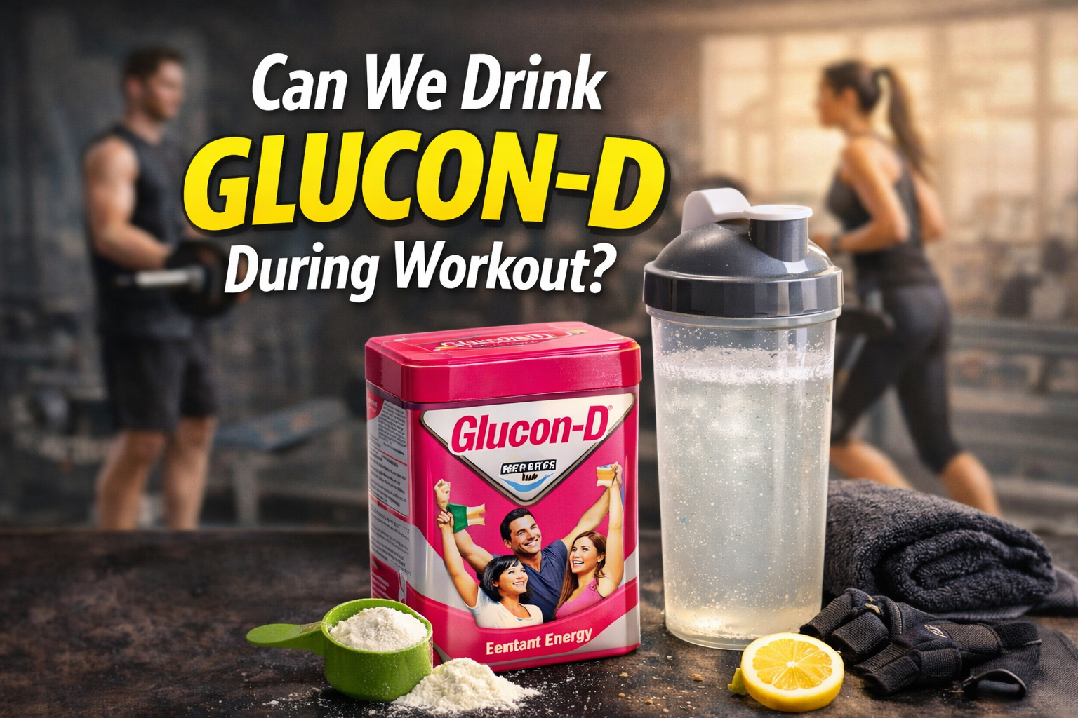 Can We Drink Glucon D During Workout?