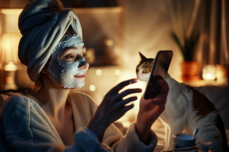 skin care routine for women at home