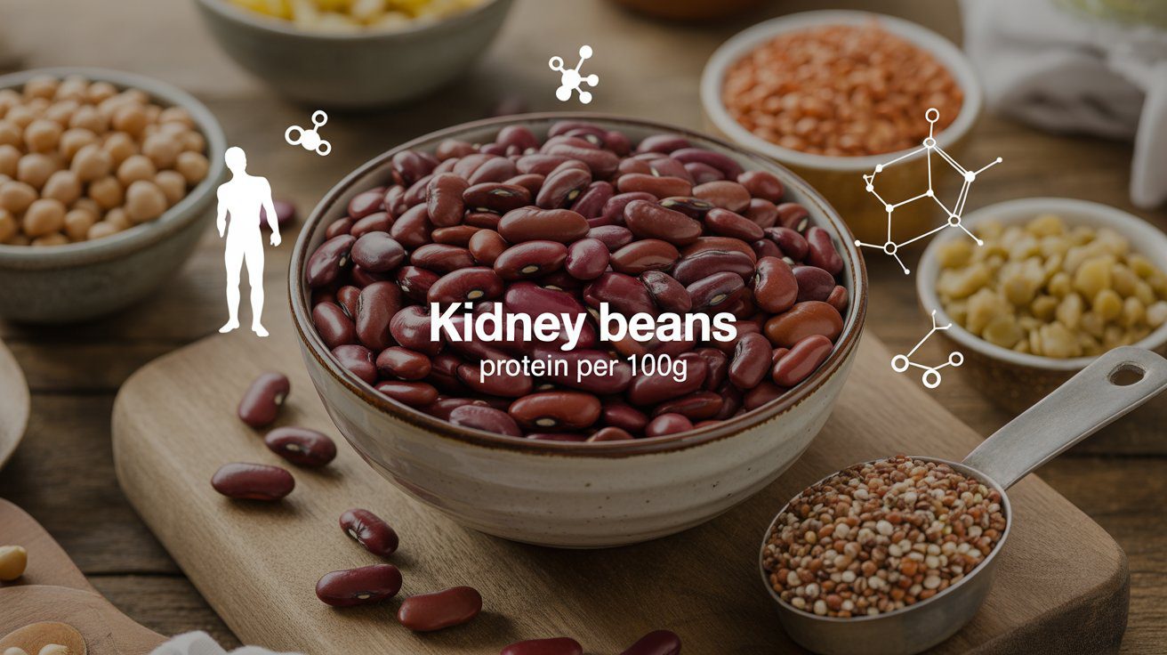 Kidney Beans Protein Per 100g