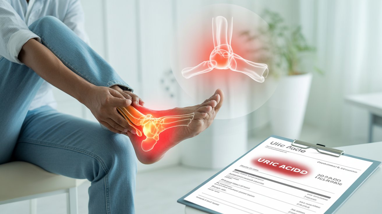 symptoms of high uric acid