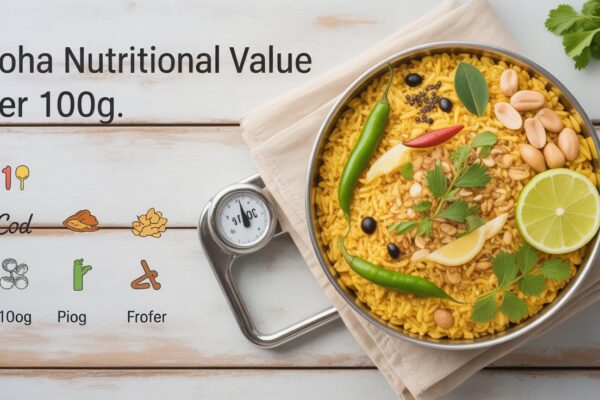 Poha Nutritional Value Per 100g