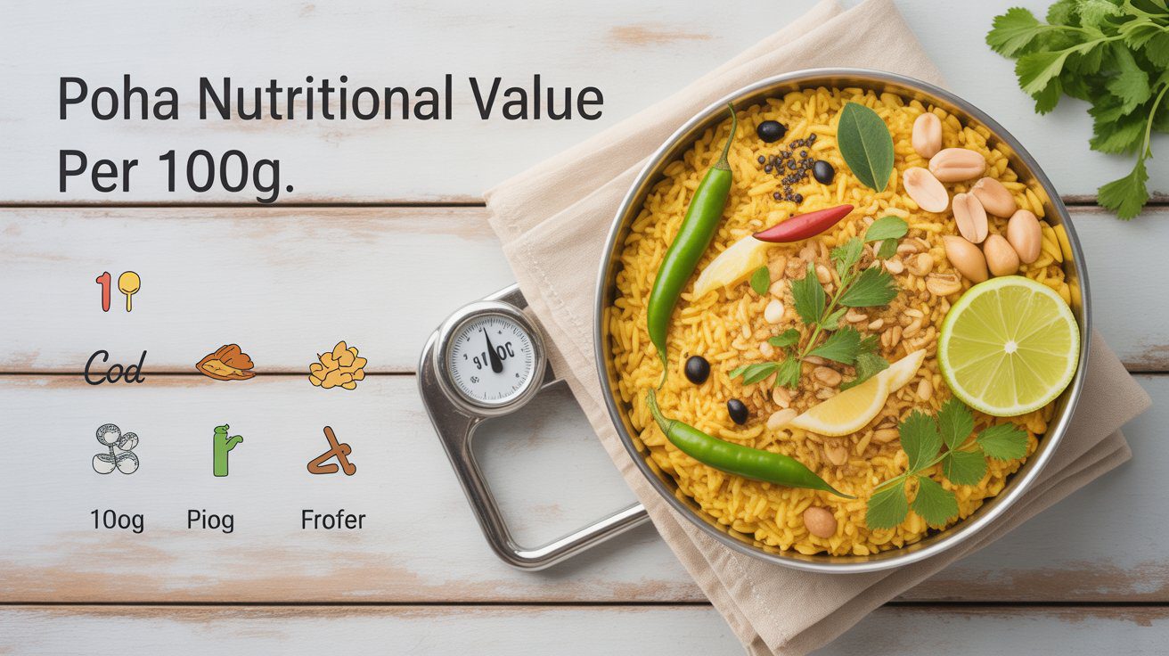 Poha Nutritional Value Per 100g
