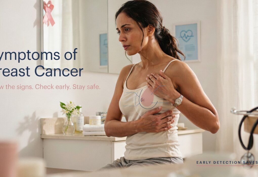 symptoms of breast cancer